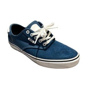 Vans Chima Ferguson Ultracush Blue Suede Shoes